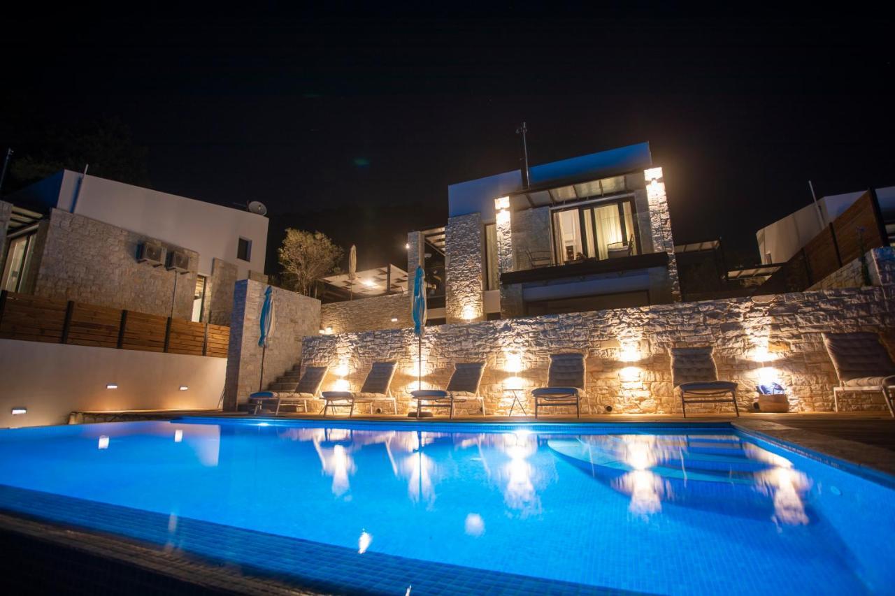 Allure Luxury Villas 3&4 Serenity Retreat Moni Evaggelistrias Bagian luar foto