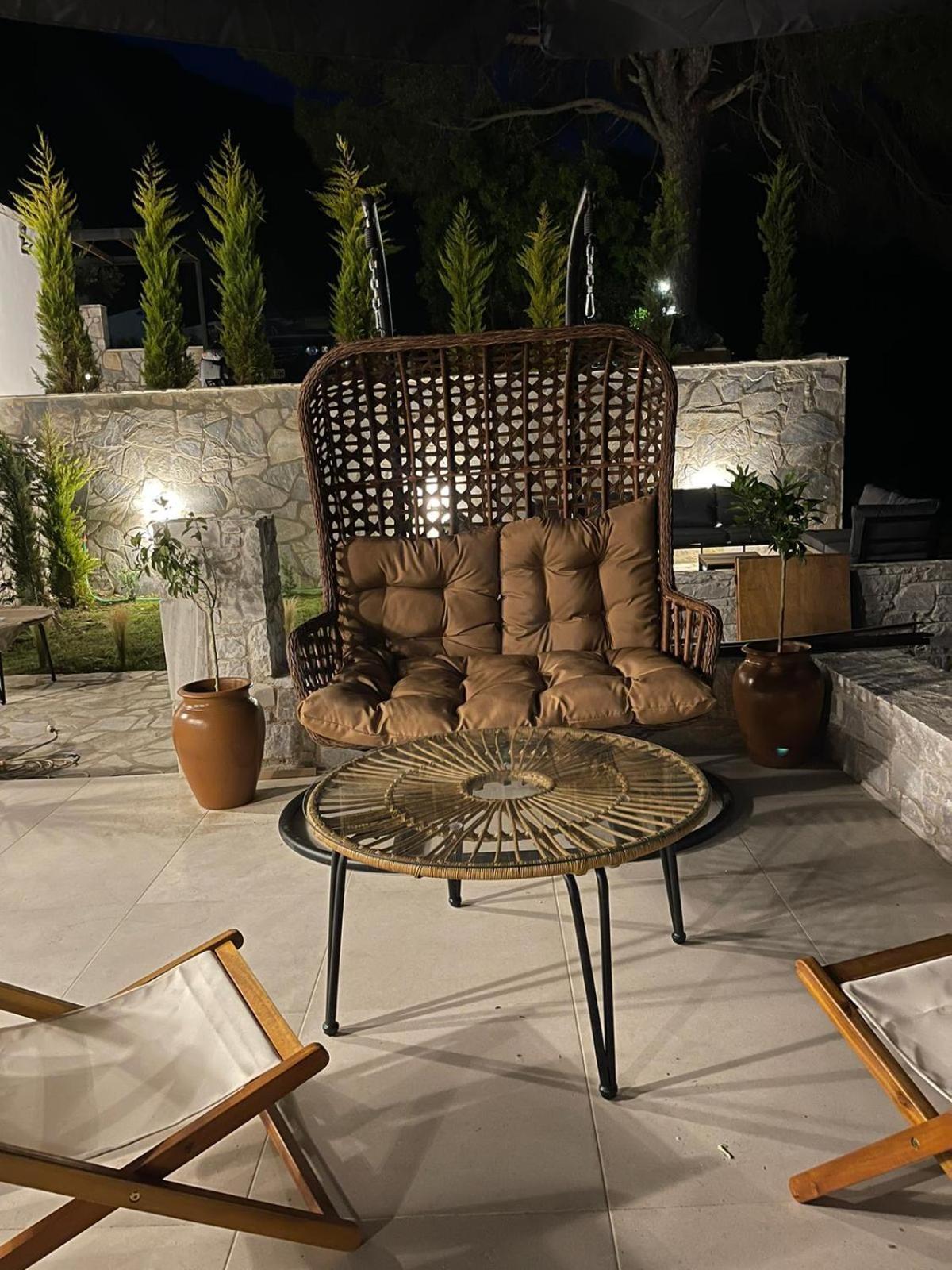 Allure Luxury Villas 3&4 Serenity Retreat Moni Evaggelistrias Bagian luar foto