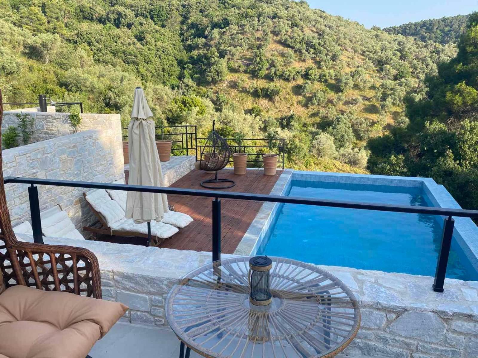 Allure Luxury Villas 3&4 Serenity Retreat Moni Evaggelistrias Bagian luar foto