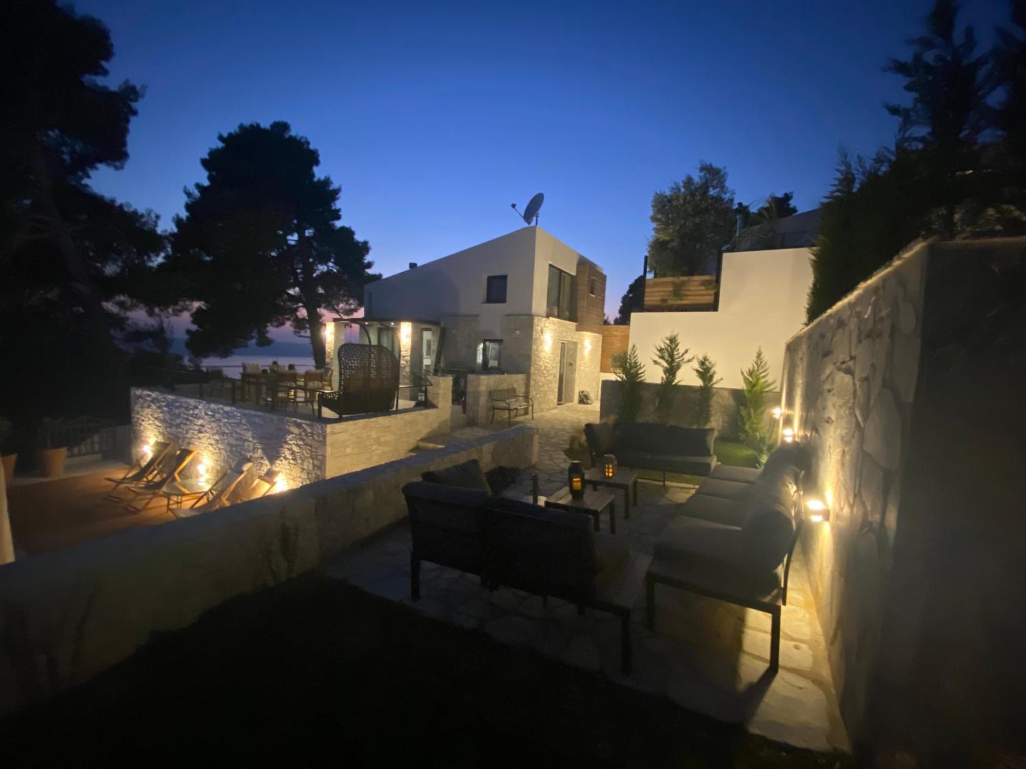 Allure Luxury Villas 3&4 Serenity Retreat Moni Evaggelistrias Bagian luar foto