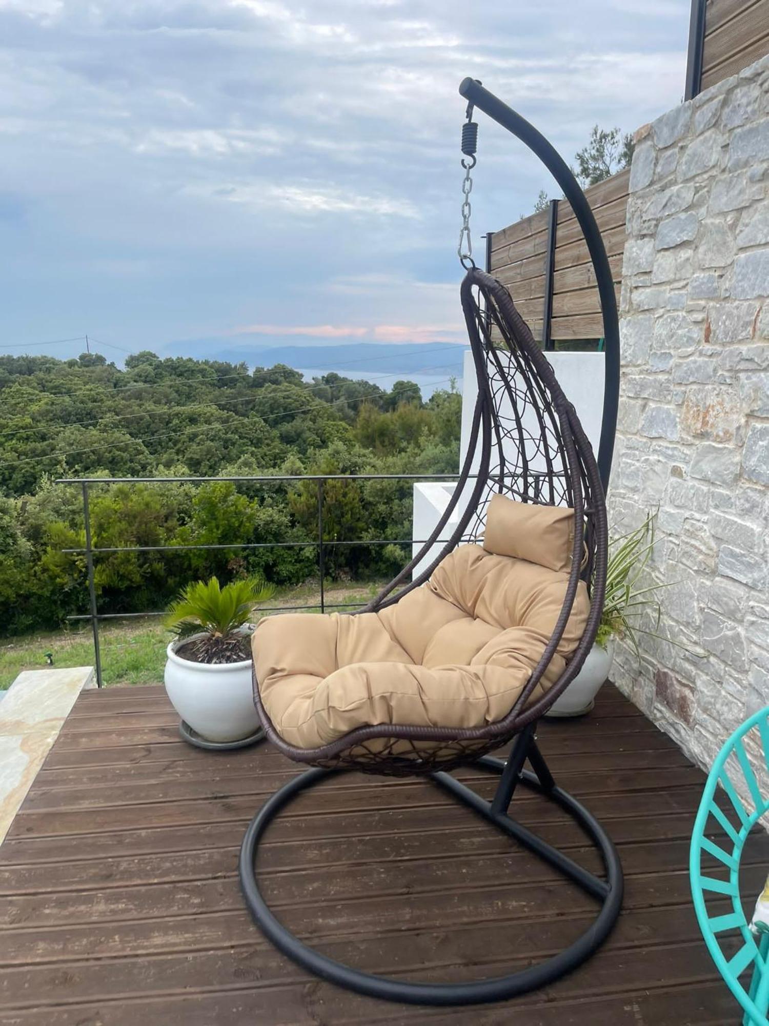 Allure Luxury Villas 3&4 Serenity Retreat Moni Evaggelistrias Bagian luar foto