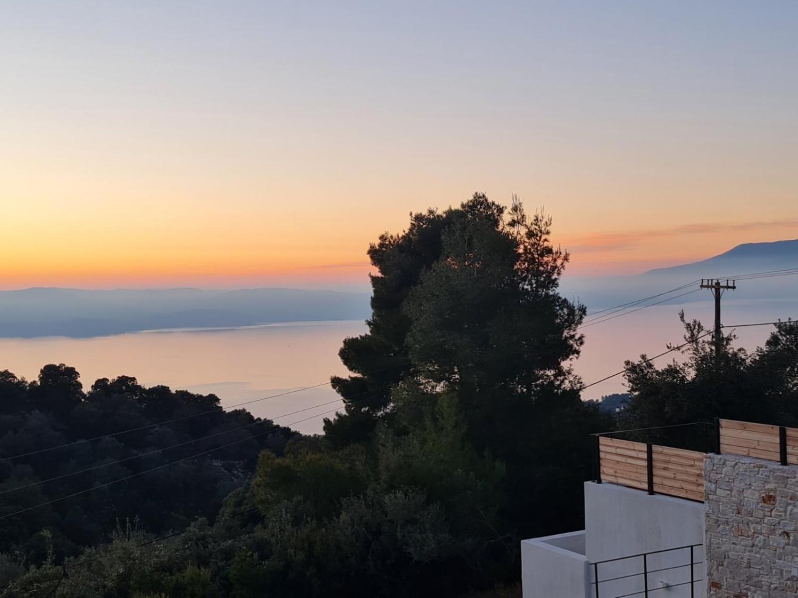Allure Luxury Villas 3&4 Serenity Retreat Moni Evaggelistrias Bagian luar foto