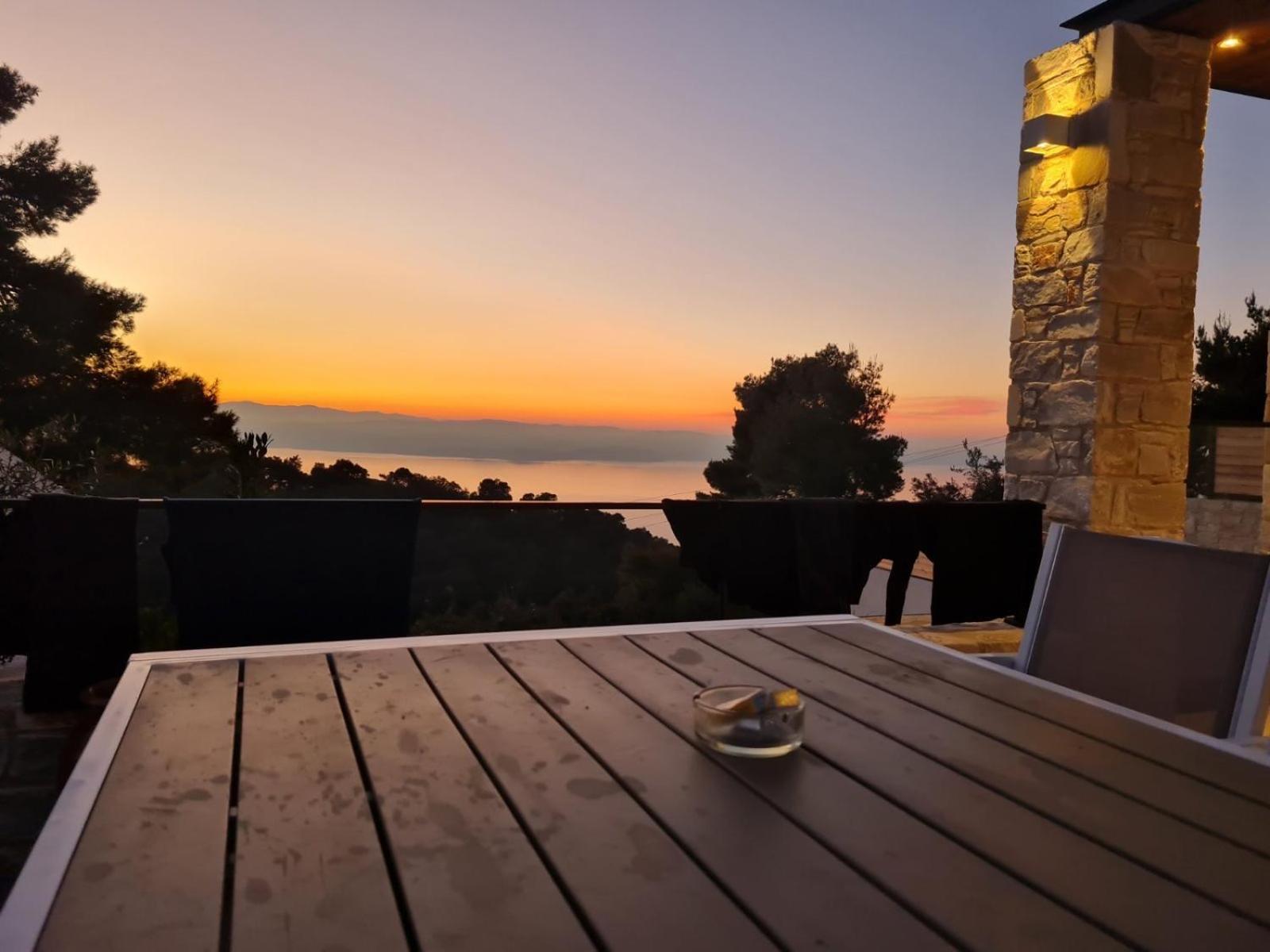 Allure Luxury Villas 3&4 Serenity Retreat Moni Evaggelistrias Bagian luar foto